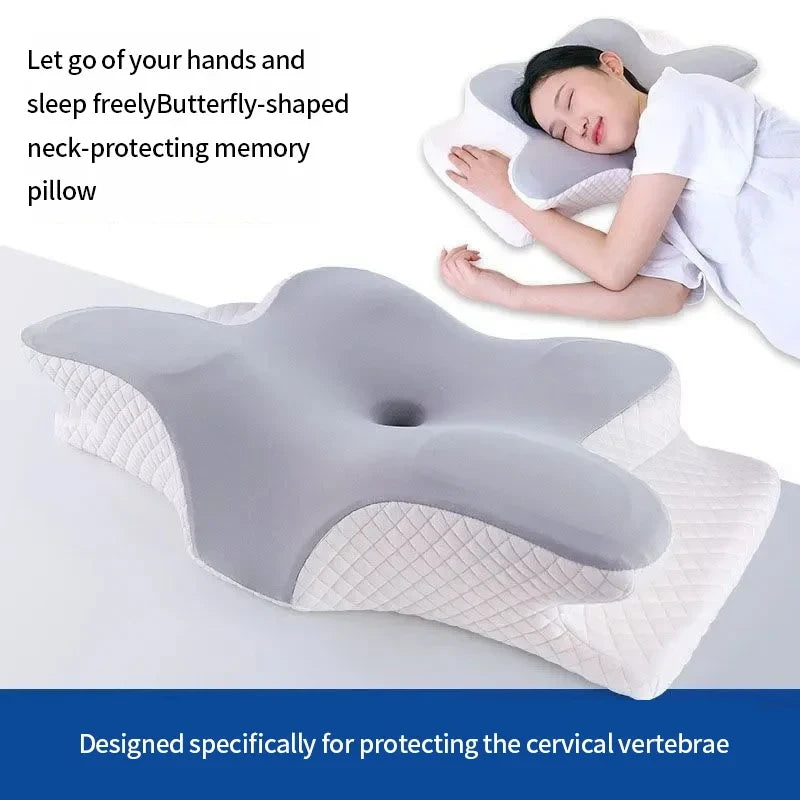 Butterfly Cervical Memory Pillow