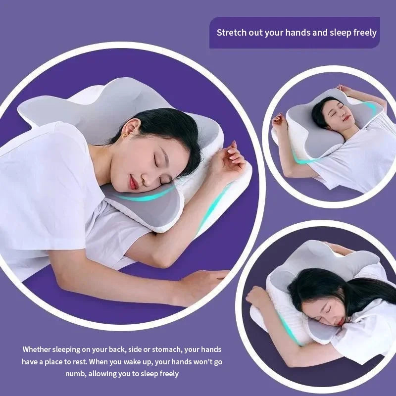 Butterfly Cervical Memory Pillow