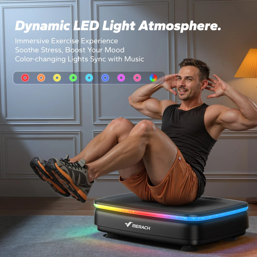 MERACH Vibration Plate Exercise Machine