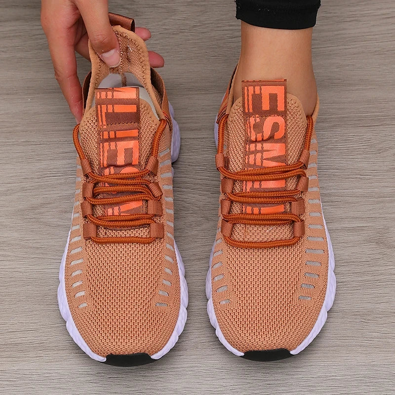 Knitted Mesh Running Sneaker