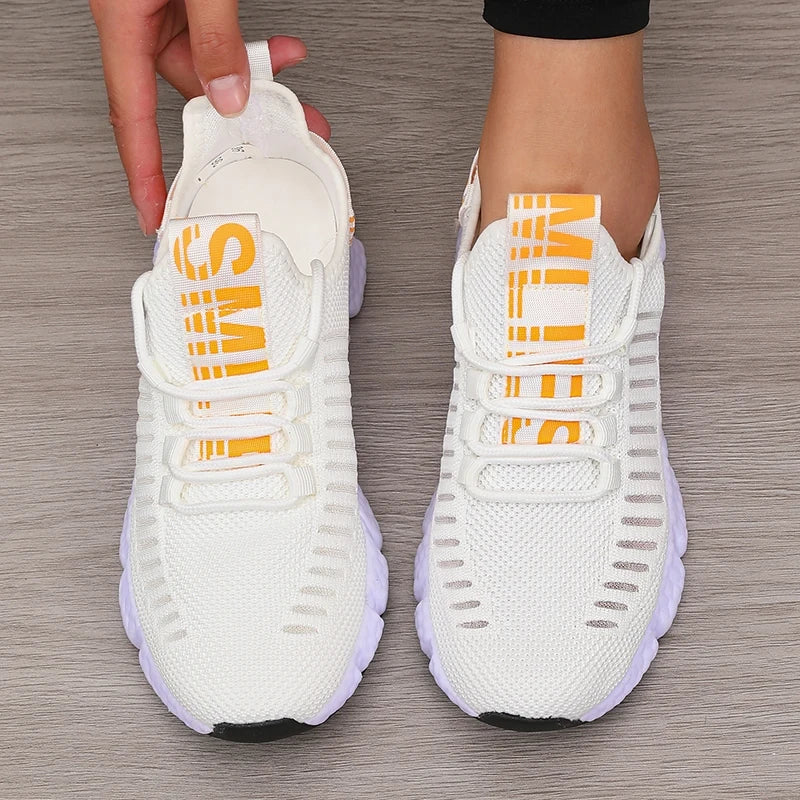 Knitted Mesh Running Sneaker