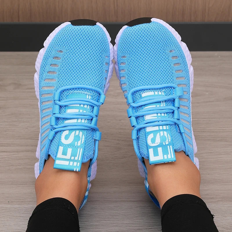 Knitted Mesh Running Sneaker
