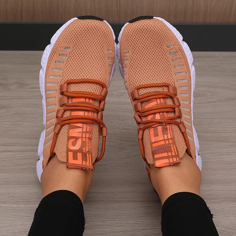 Knitted Mesh Running Sneaker