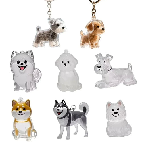 Dog Hair Memory Keychain