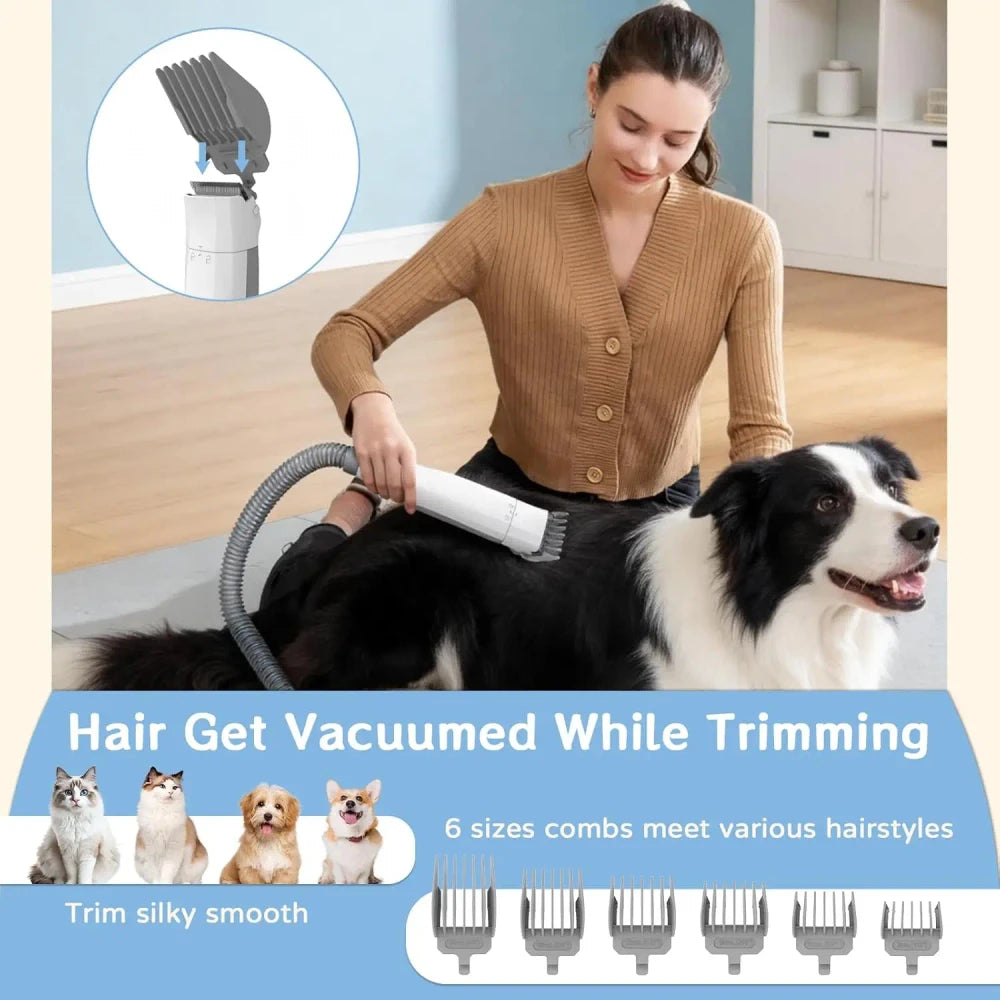 Dog Grooming Vacuum Kit