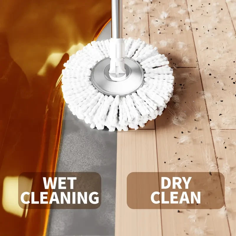 Spin Mop And Bucket Set