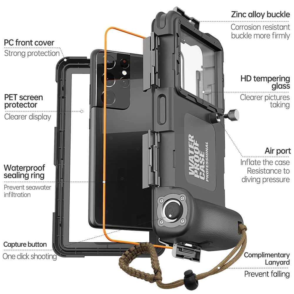 Shellbox Waterproof Phone Case