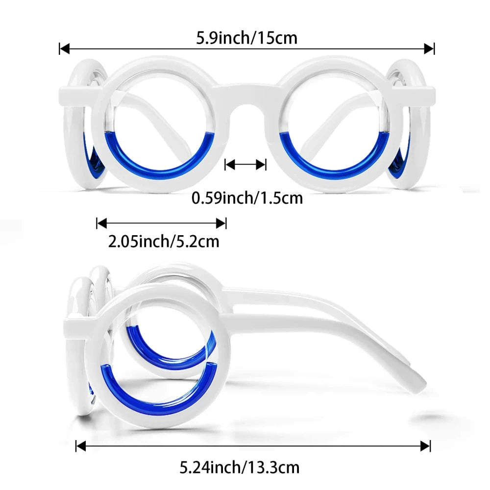 Portable Liquid Motion Sickness Glasses
