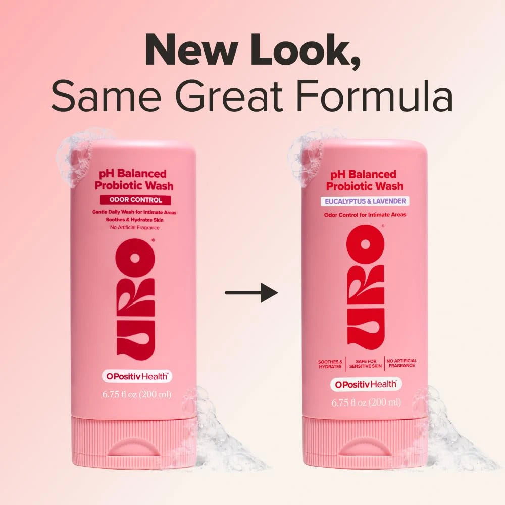 URO pH Balanced Probiotic Wash for Vaginal Odor