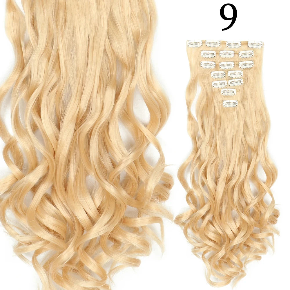 Straight Clip In Hair Extensions