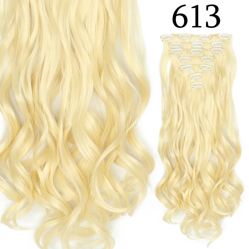 Straight Clip In Hair Extensions