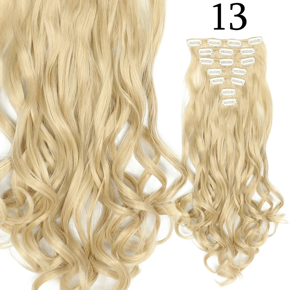 Straight Clip In Hair Extensions