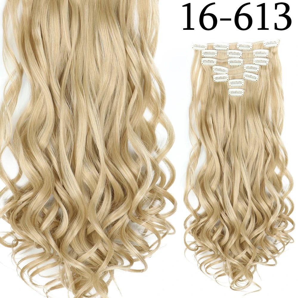 Straight Clip In Hair Extensions