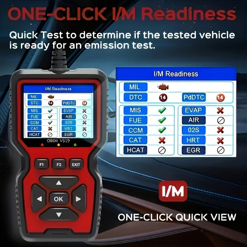 Professional OBD2 Car Diagnostic Scanner