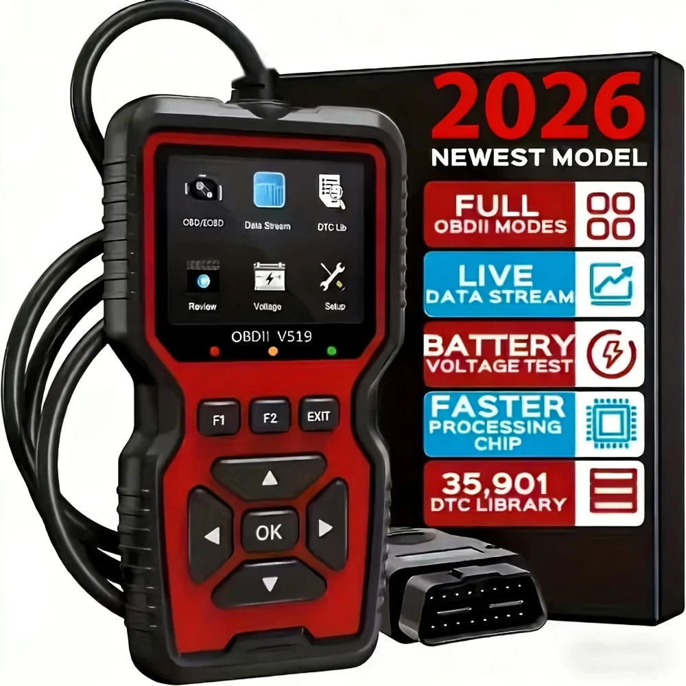 Professional OBD2 Car Diagnostic Scanner