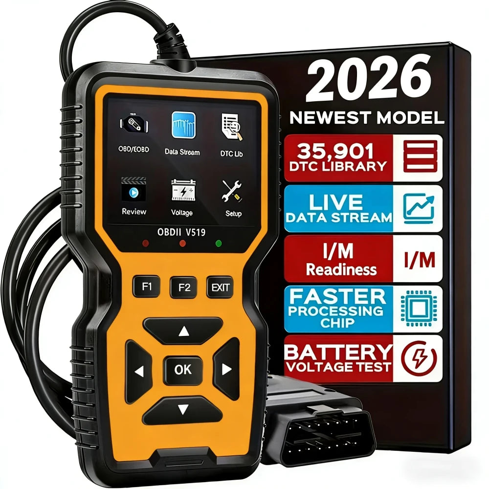 Professional OBD2 Car Diagnostic Scanner