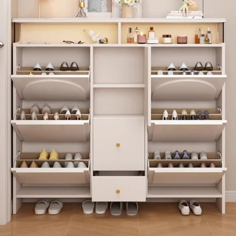 Slim Office Shoe Rack Kids' Storage Entryway Hotel Room Shoe Cabinet Bench Display Rangement Chaussures Hallway Furniture