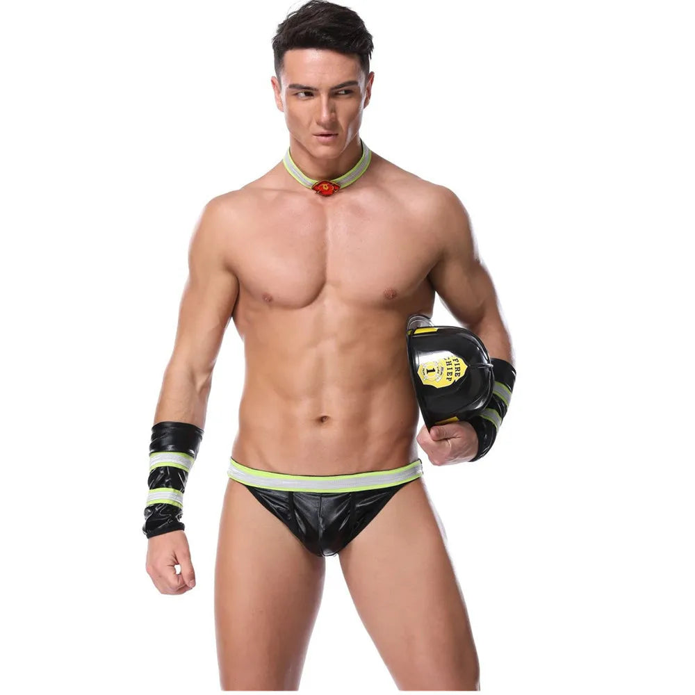Sexy Male Underwear Men Erotic Uniforms Police Waiter Doctor Roleplay Porn Costumes Nightclub Outfit Husband Date Lingerie Set