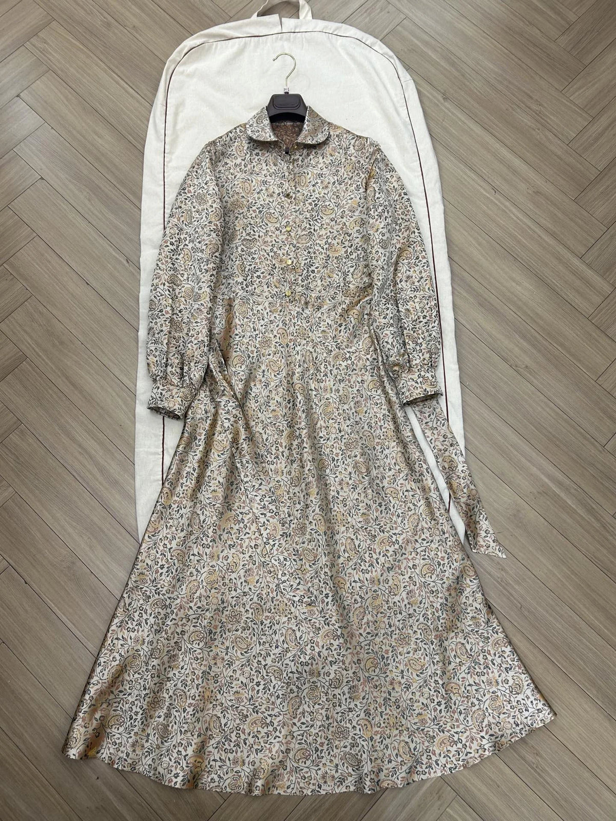 Women's High-Quality, Vintage-Style, Affordable Luxury Floral Dress – New for Autumn/Winter 2026