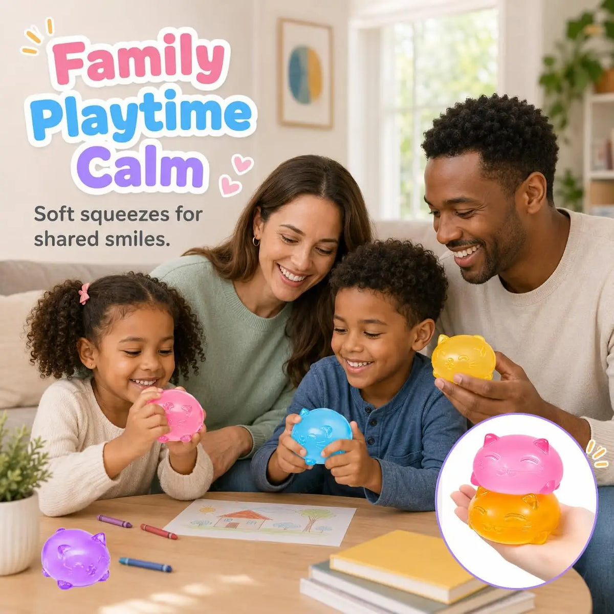 Gummy Kitty Slow-Rebound Squishy Toy