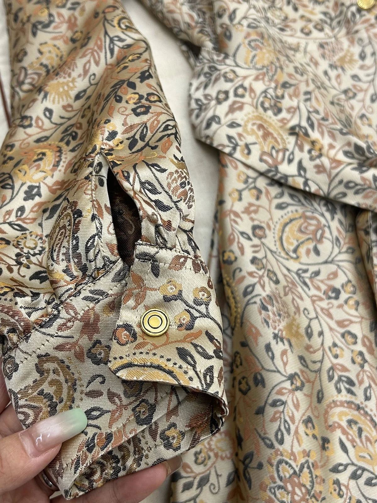Women's High-Quality, Vintage-Style, Affordable Luxury Floral Dress – New for Autumn/Winter 2026
