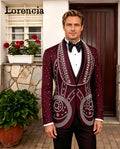 Fashion Diamond Men Suits 3 Pieces Sets Shawl Lapel Groom Wedding Tuxedo Customized Slim Fit Party Male Prom Blazers Ropa Hombre