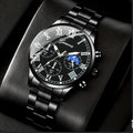 Men's Fashion Business watch, Simple casual quartz watch,  Daily and work accessories, holiday gifts