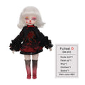 Roko D 1/6 Bjd Doll Halloween Hearts Clown Sad Style Party High Quality Ball Jointed Dolls Toys