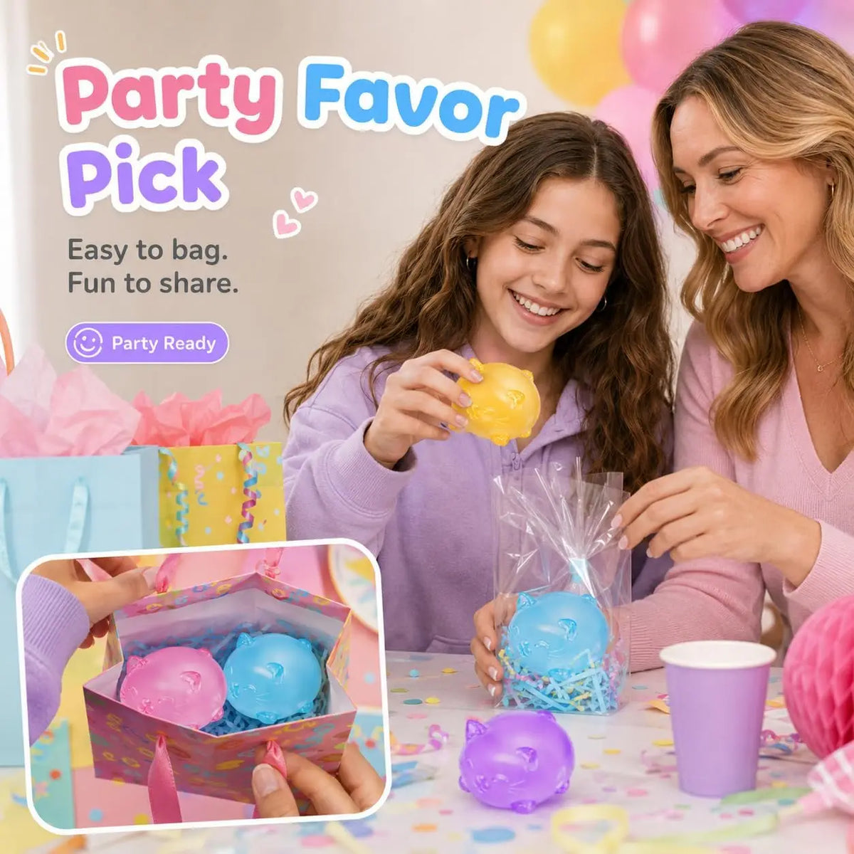 Gummy Kitty Slow-Rebound Squishy Toy