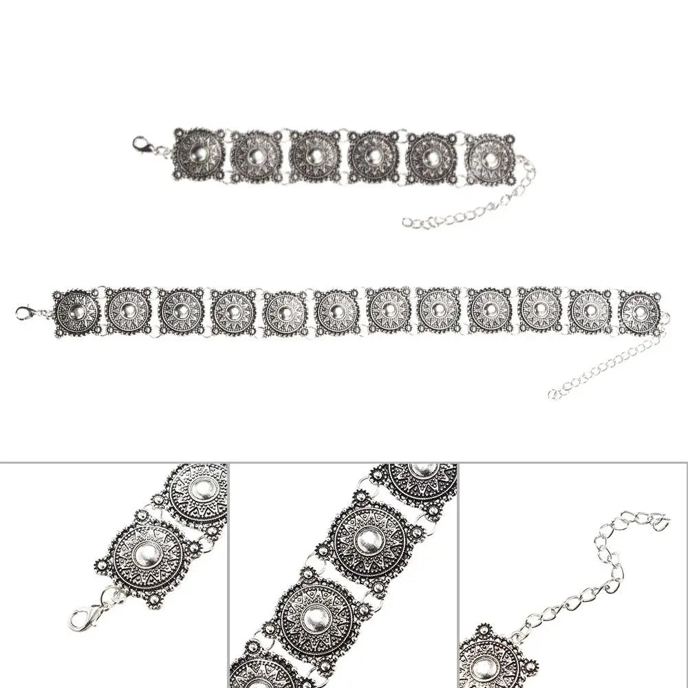 Fashion Vintage Jewelry  Accessories Boho Bracelets Necklace Neck Jewelry Wrist Jewelry