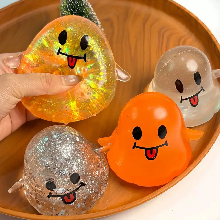 Ghost Slow-Rebound Squishy Toys, 2-Piece Pack