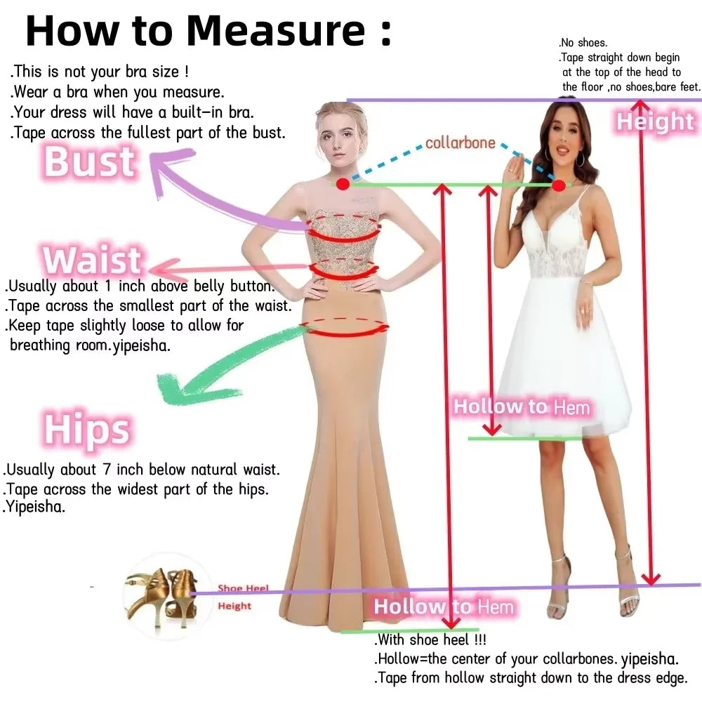 Women's Formal Evening Dresses O-Neck Full Sleeves Beading A Line Floor Length Prom Gowns Customized Wedding Guest Party Dresses