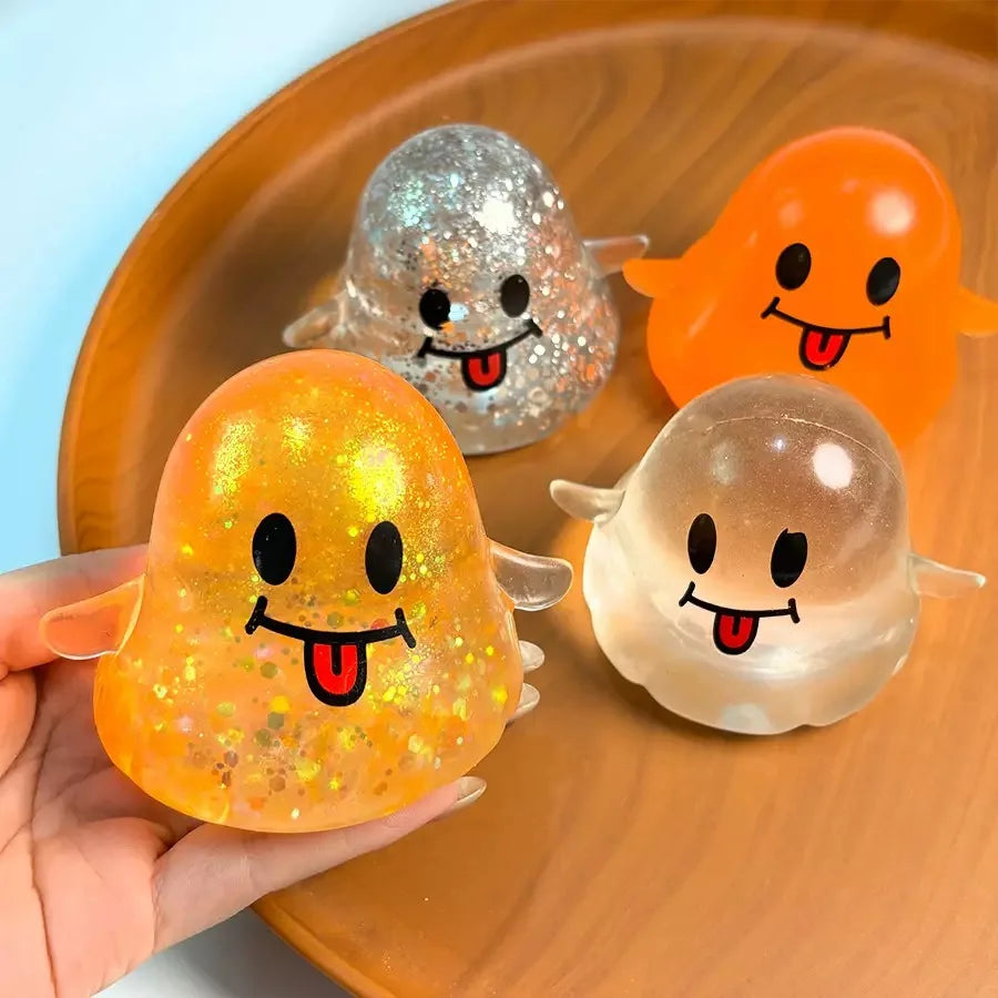 Ghost Slow-Rebound Squishy Toys, 2-Piece Pack