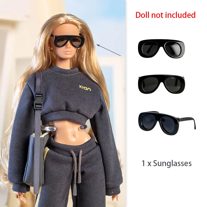 30cm Xianxian Supermodel Clothes Accessories APRES Series Sportswear Style Fashion Sweatshirt+Half Skirt+Trousers+Waistcoat Set