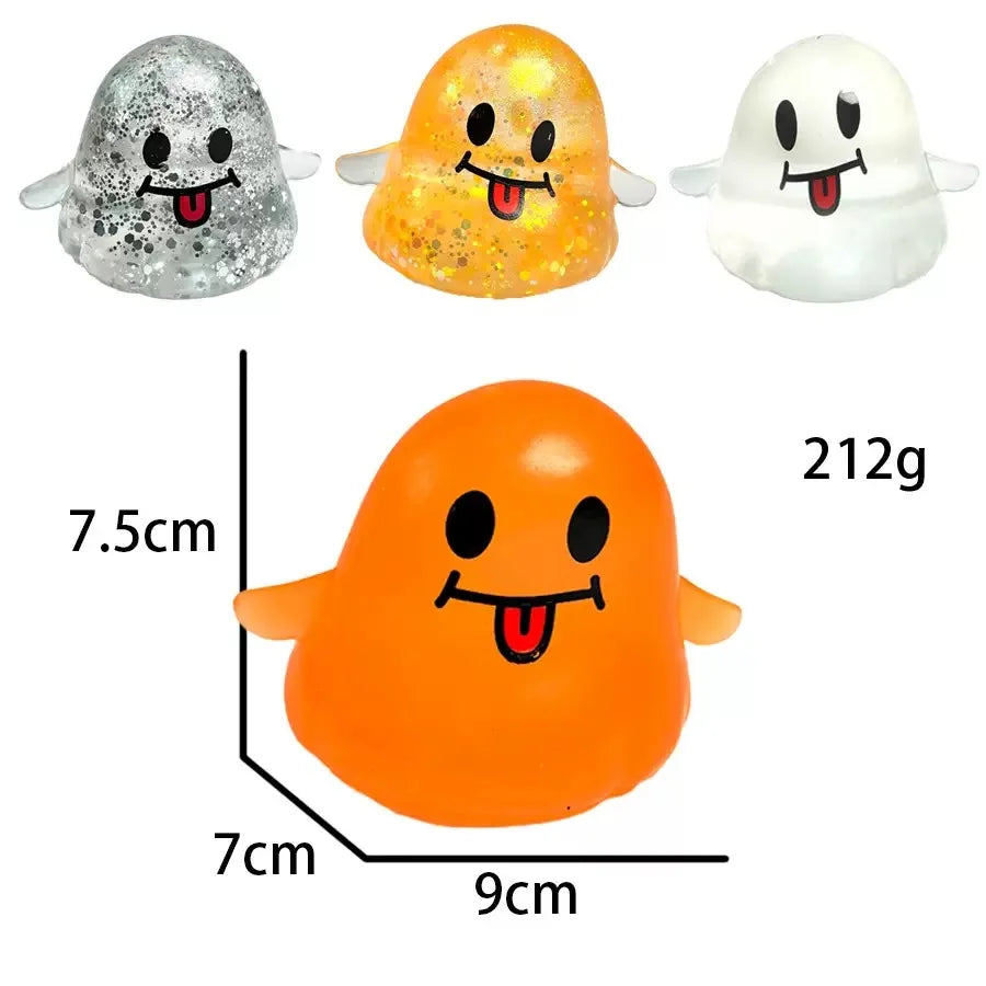 Ghost Slow-Rebound Squishy Toys, 2-Piece Pack