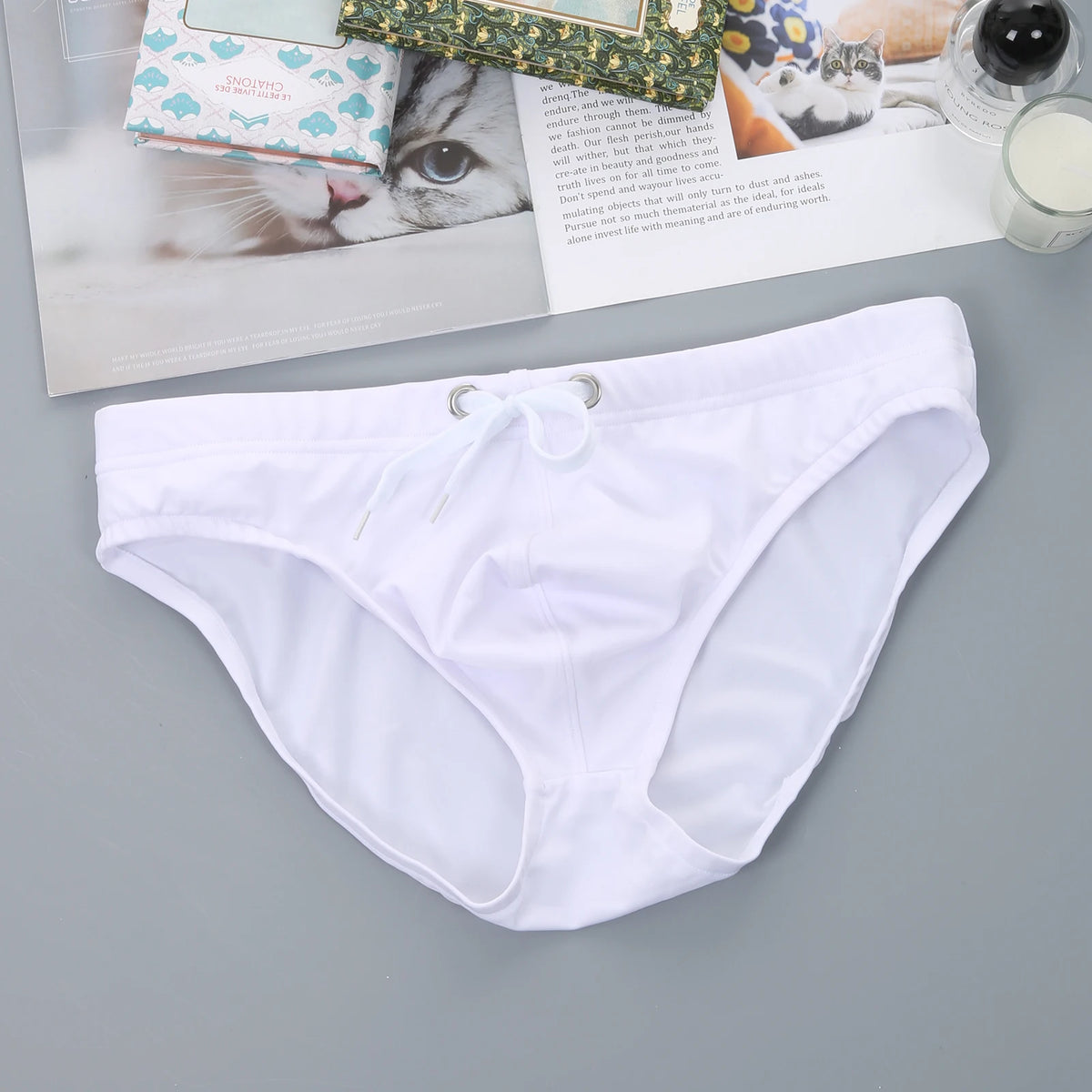 Men Sexy Briefs Swimming Trunks Swimwear Beach Wear Low Waist Underwear Beachwear Swimsuit Swim Shorts Quick Dry Underpants